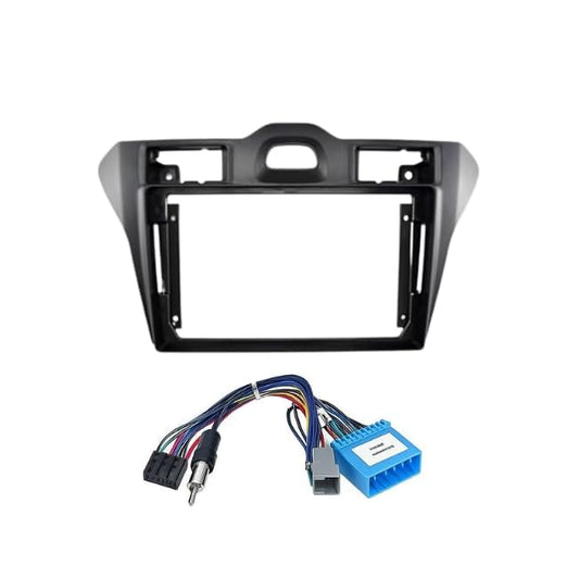 Android Frame – 9 Inch | Compatible with Ford Fiesta Classic (2011–2015) | Black | Premium ABS | Scratch Resistant | Plug & Play Wiring