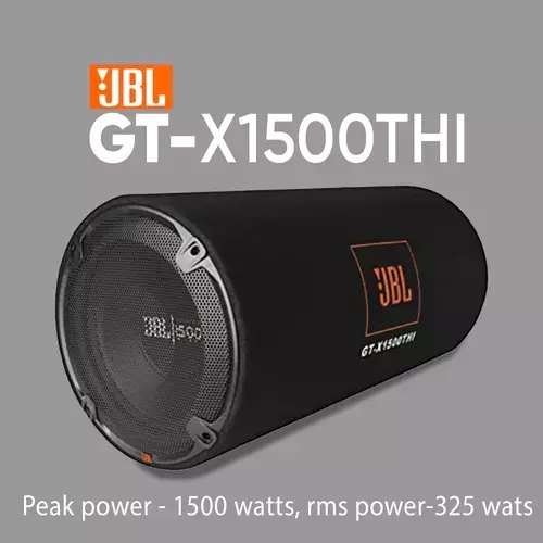 JBL GT-X1500THI 1500W Wired Subwoofer (Bass Tube)