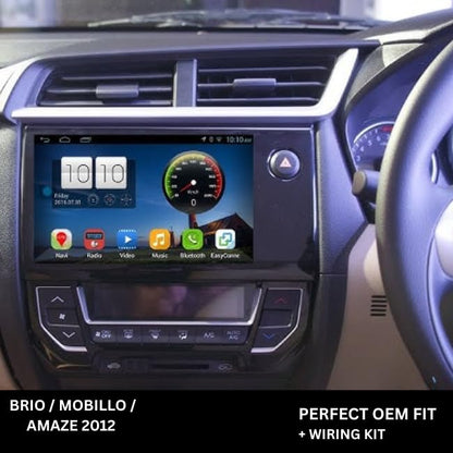 Android Stereo Frame (Suitable For Honda Brio) 9 Inch with Power Cable Connector | Durable & Scratch-Resistant