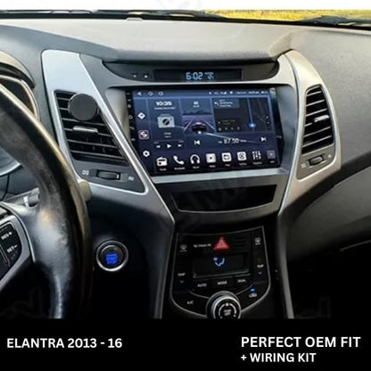 Android Stereo Frame 9 Inch (Suitable For Hyundai Elantra 2014-2016) with Power Cable Connector