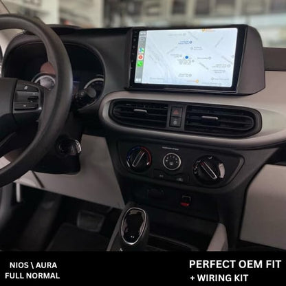 Android Stereo Frame 9 Inch (Suitable For Hyundai Aura) with Power Cable Connector