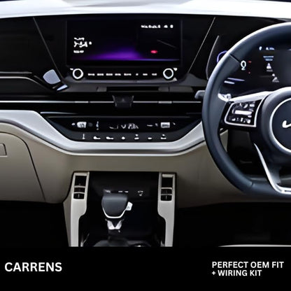 Android Frame 9 inch | Compatible with Kia Carens – Premium ABS | Scratch & Heat Resistant | Plug & Play Wiring