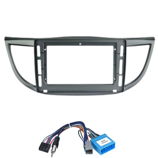 Android Frame – 9 Inch | Compatible with Honda CR-V (2012–2016) | Black | Premium ABS | Scratch Resistant | Plug & Play Wiring