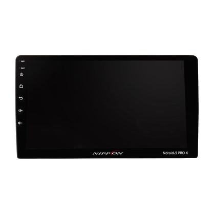 Nippon NDROID-9 PRO X 9 Inch Android Car Media Player (2GB RAM / 32GB Storage) | Wireless CarPlay & Android Auto | QLED Display