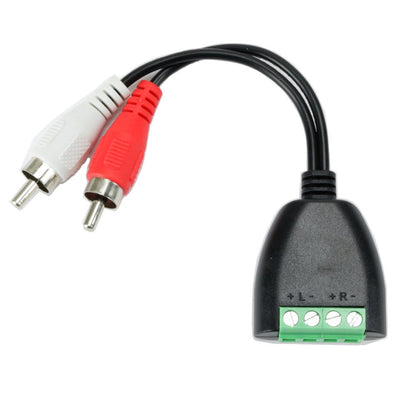 Morel MPS-HL Speaker to RCA Adapter Cable | High-to-Low Level Converter | Premium Audio Integration