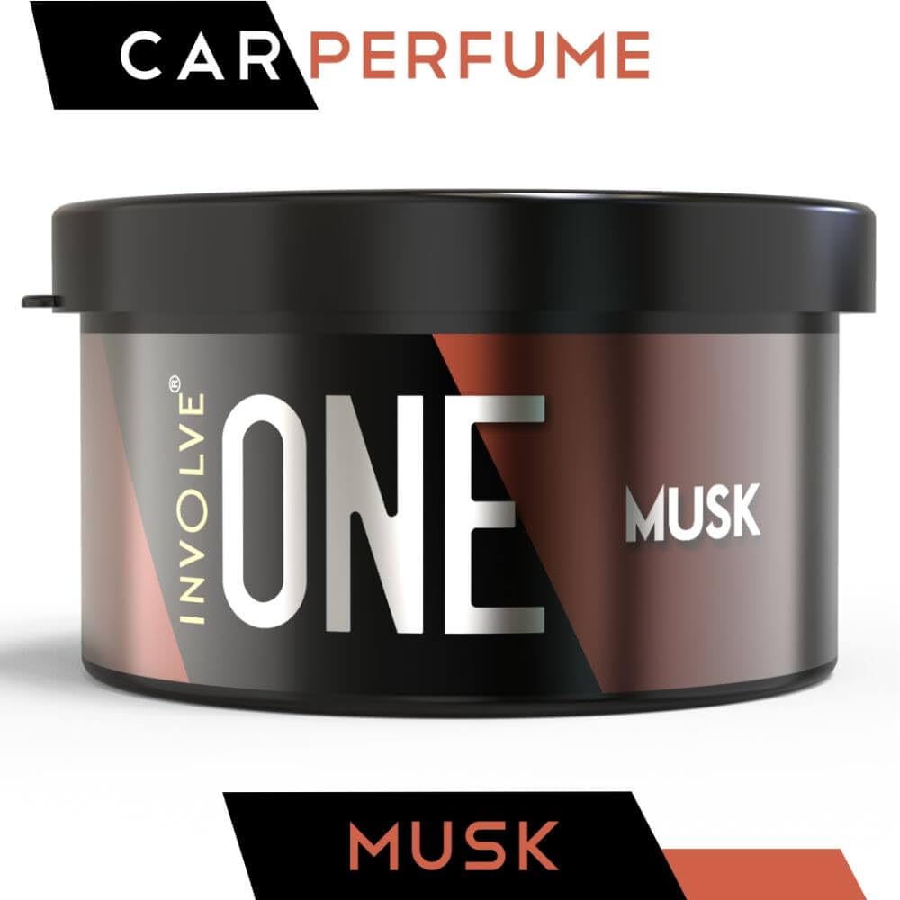 Involve Your Senses One Musk Organic Car Perfume, Involve Your Senses Strong Fiber Air Freshener to Freshen'up Your Car | car fresheners | Long lasting fragrance