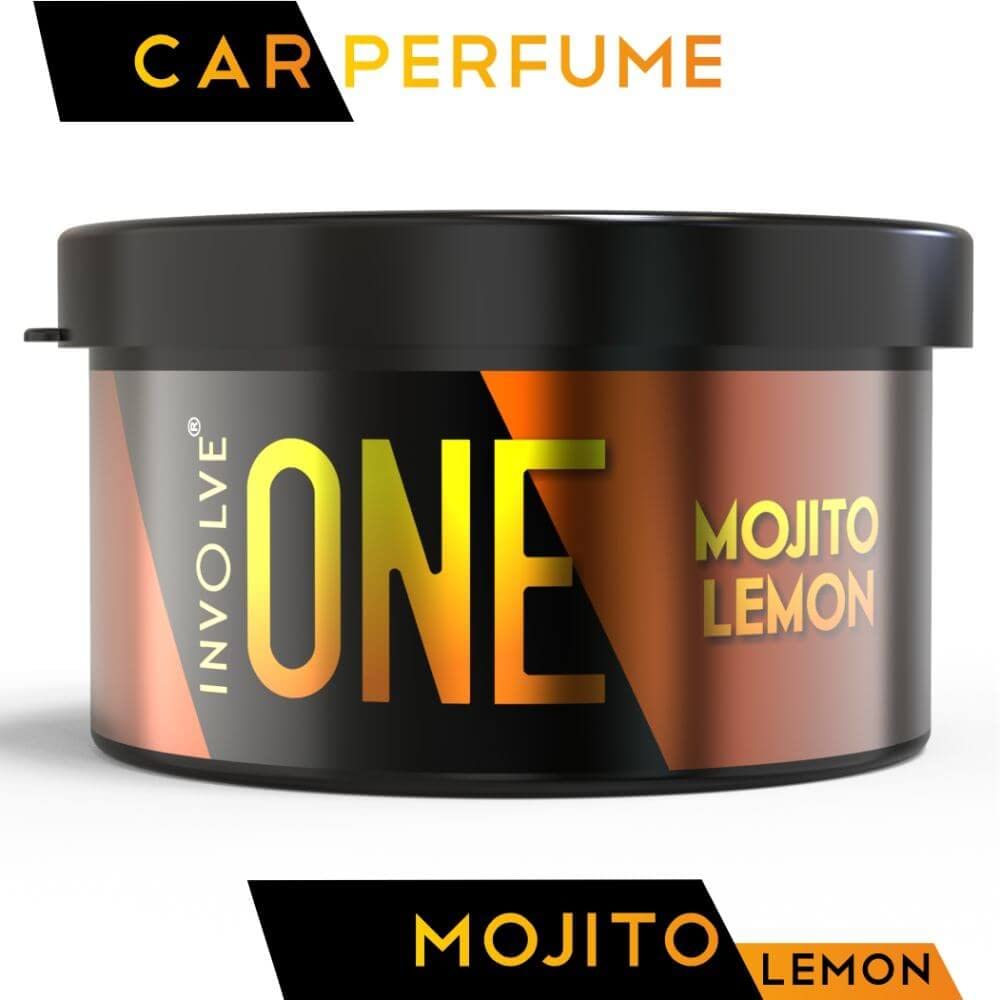 Involve Your Senses One Mojito Lemon Car Perfume,Strong Fiber Air Freshener to Freshen'up Your Car | Car accessories interior| Long lasting fragrance | car fresheners