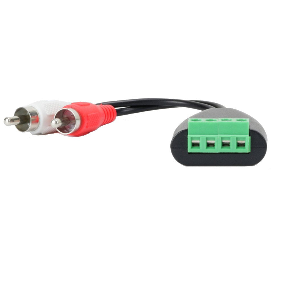Morel MPS-HL Speaker to RCA Adapter Cable | High-to-Low Level Converter | Premium Audio Integration