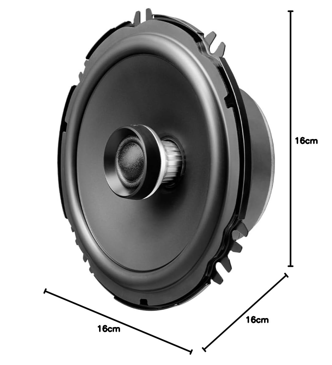 Sony XS-160GS | 16 cm (6.3) 2-way Coaxial Speakers - Powerful Sound, Premium Clarity