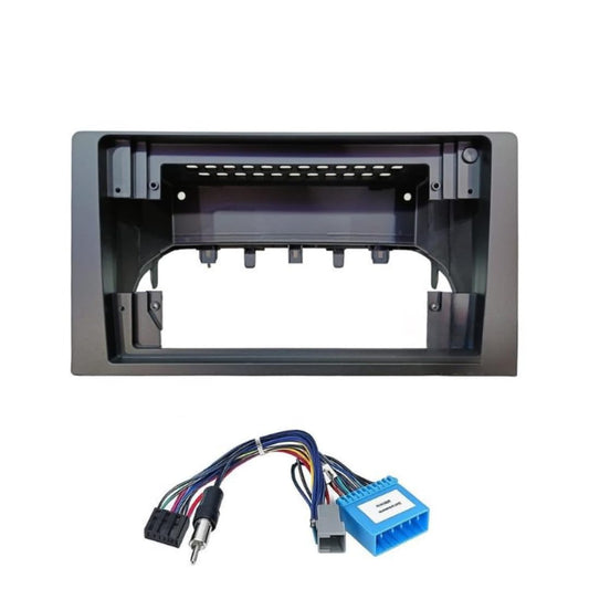 Android Frame – 9 Inch | Compatible with Tata Harrier (New Model) | Black | Premium ABS | Scratch Resistant | Plug & Play Wiring