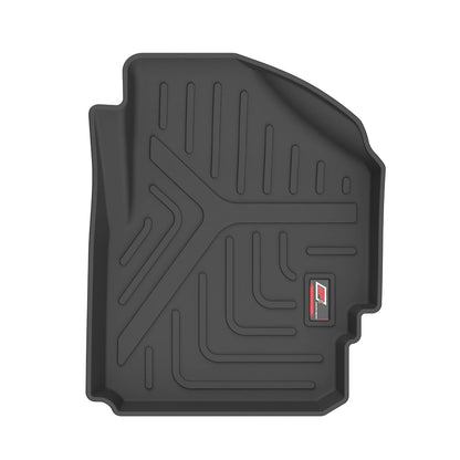 GFX Car Floor Mats for Tata Tiago (2020 Onwards) | Waterproof | Anti-Slip | All-Weather | Stylish Protection | Sleek Black