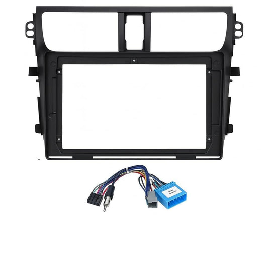 Android Frame – 9 Inch | Compatible with Maruti Celerio (2014–2020) | Black | Premium ABS | Scratch Resistant | Plug & Play Wiring