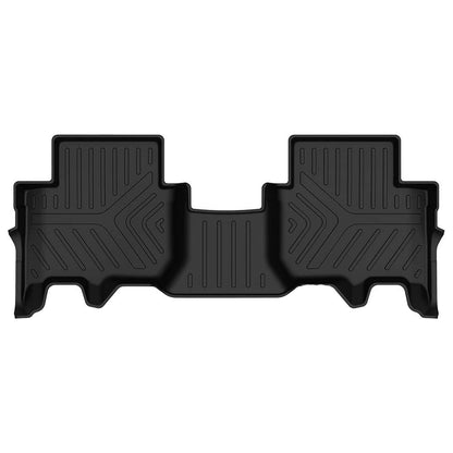 GFX Car Floor Mats for Ford Endeavour (2020 Onwards) Automatic – 6 Seater | Waterproof | Anti-Slip | All-Weather | Stylish Protection | Sleek Black
