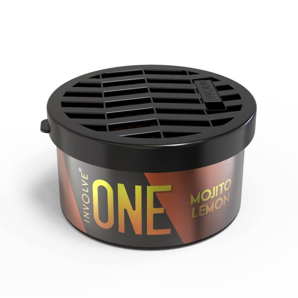 Involve Your Senses One Mojito Lemon Car Perfume,Strong Fiber Air Freshener to Freshen'up Your Car | Car accessories interior| Long lasting fragrance | car fresheners
