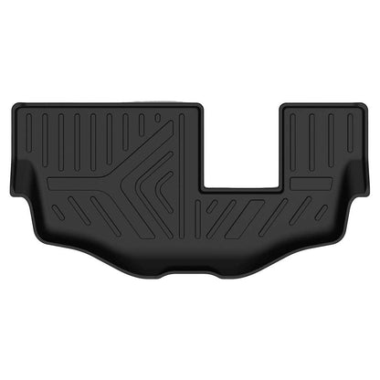 GFX Car Floor Mats for Ford Endeavour (2020 Onwards) Automatic – 6 Seater | Waterproof | Anti-Slip | All-Weather | Stylish Protection | Sleek Black