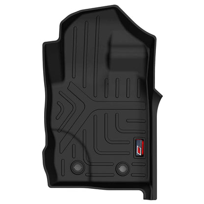 GFX Car Floor Mats for Ford Endeavour (2020 Onwards) Automatic – 6 Seater | Waterproof | Anti-Slip | All-Weather | Stylish Protection | Sleek Black