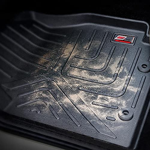 GFX Car Floor Mats for Renault Kiger (2021 Onwards Manual) | Waterproof | Anti-Slip | All-Weather | Stylish Protection | Sleek Black