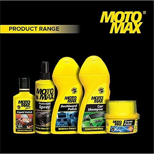 MOTOMAX Car & Bike Shampoo 100 ml | Cleans and Shines Cars, Bike, Motorbikes | Concentrated Washing Liquid for complete Auto Care Care