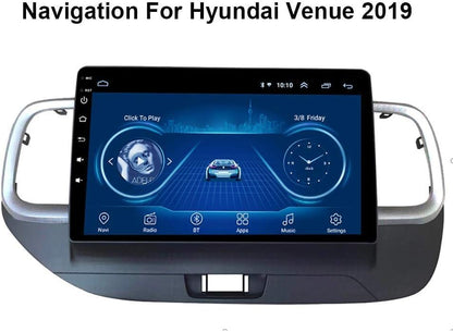 Android Frame 9 Inch Suitable  for Hyundai (Venue 2020) With Power Cable