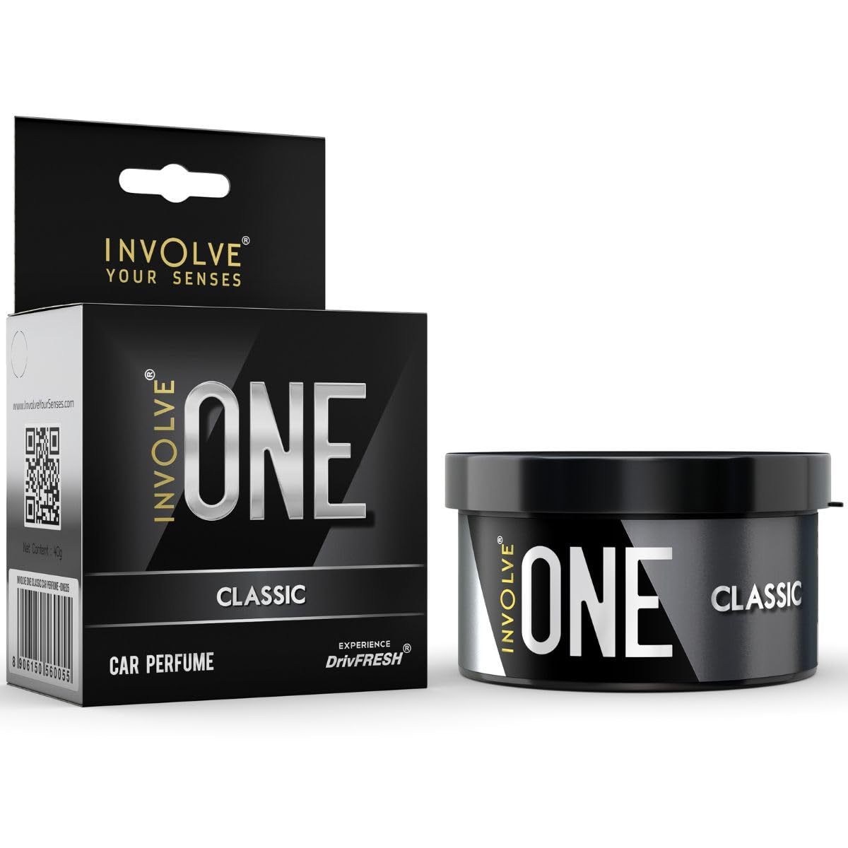 Involve Your Senses One Classic (Arabic Oud) Car Perfume,Strong Fiber Air Freshener to Freshen'up Your Car | Car accessories interior| Long lasting fregrance | car fresheners