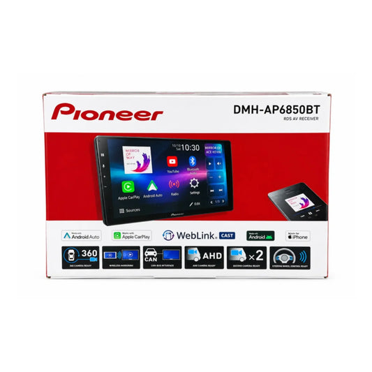 Pioneer DMH-AP6850BT 9-Inch Multimedia AV Receiver | 4GB RAM + 64GB ROM