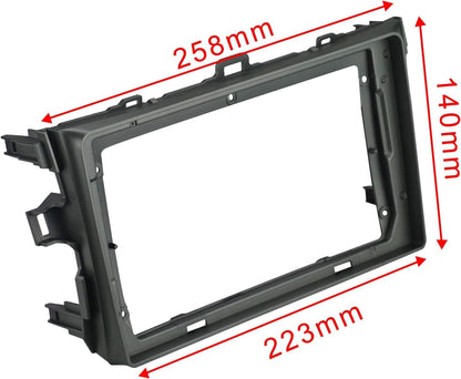 Android Frame 9 inch (Suitable for Base Model Toyota Corolla Altis 2008-2012) Toyota Car Stereo Frame with Wiring