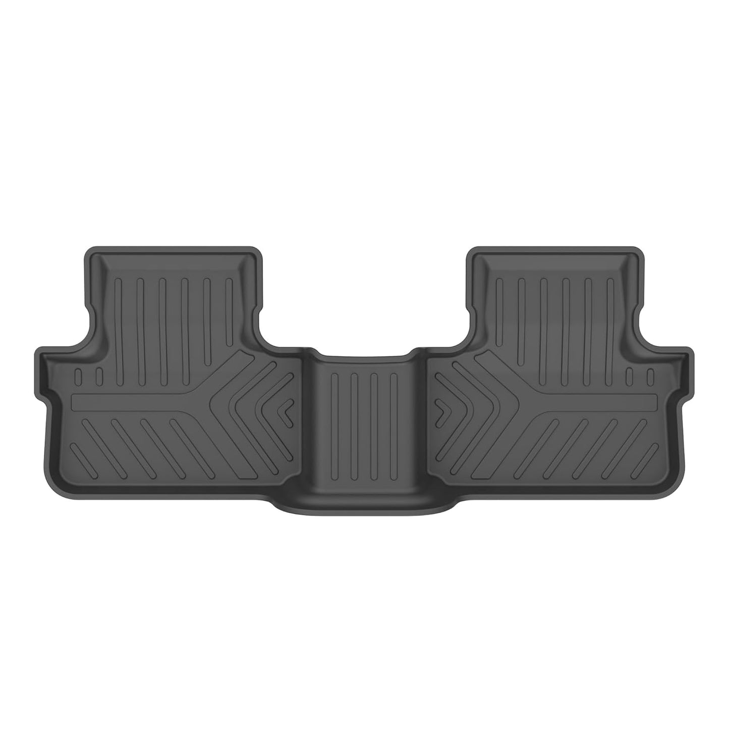 GFX Car Floor Mats for Safari (2023 Onwards) Captain Seat 6 Seater Automatic | Waterproof | Anti-Slip | All-Weather | Stylish Protection | Sleek Black