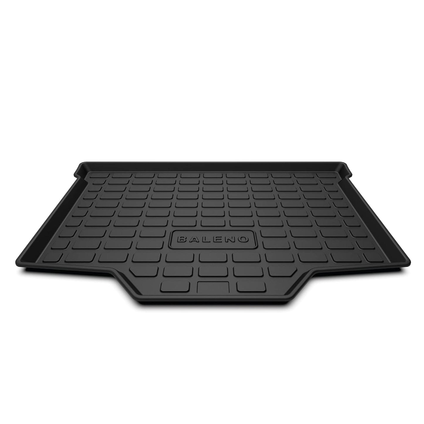 GFX Car Trunk Boot Mat for Maruti Suzuki Baleno (2015 Onwards) & Toyota Glanza (2019 Onwards) | Premium Dicky Mat – Black