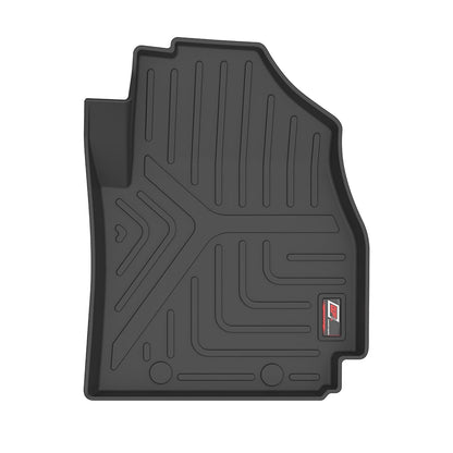 GFX Car Floor Mats for KIA Seltos (2023 Onwards) | Waterproof | Anti-Slip | All-Weather | Stylish Protection | Sleek Black