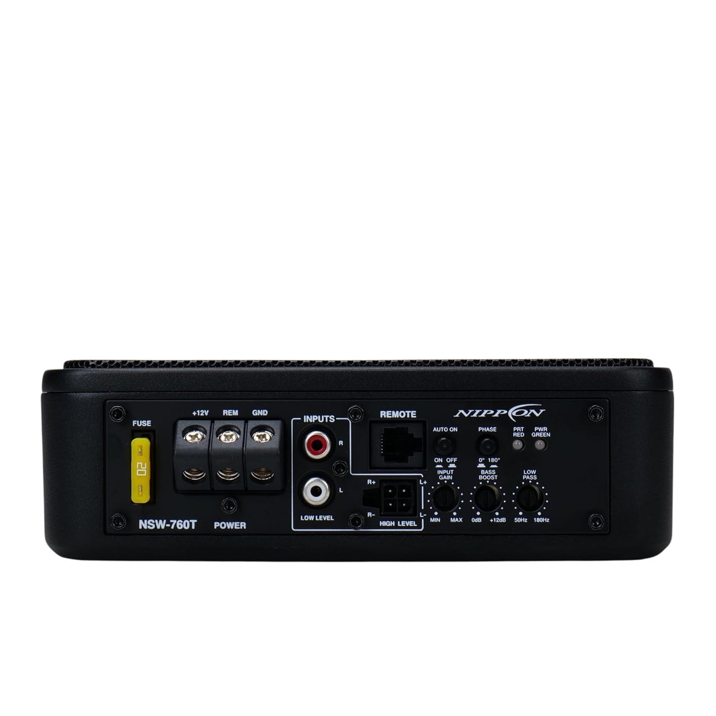 Nippon NSW-760T 7.6 Inch Wired Under seat Active Subwoofer - Deep Bass, Compact Design