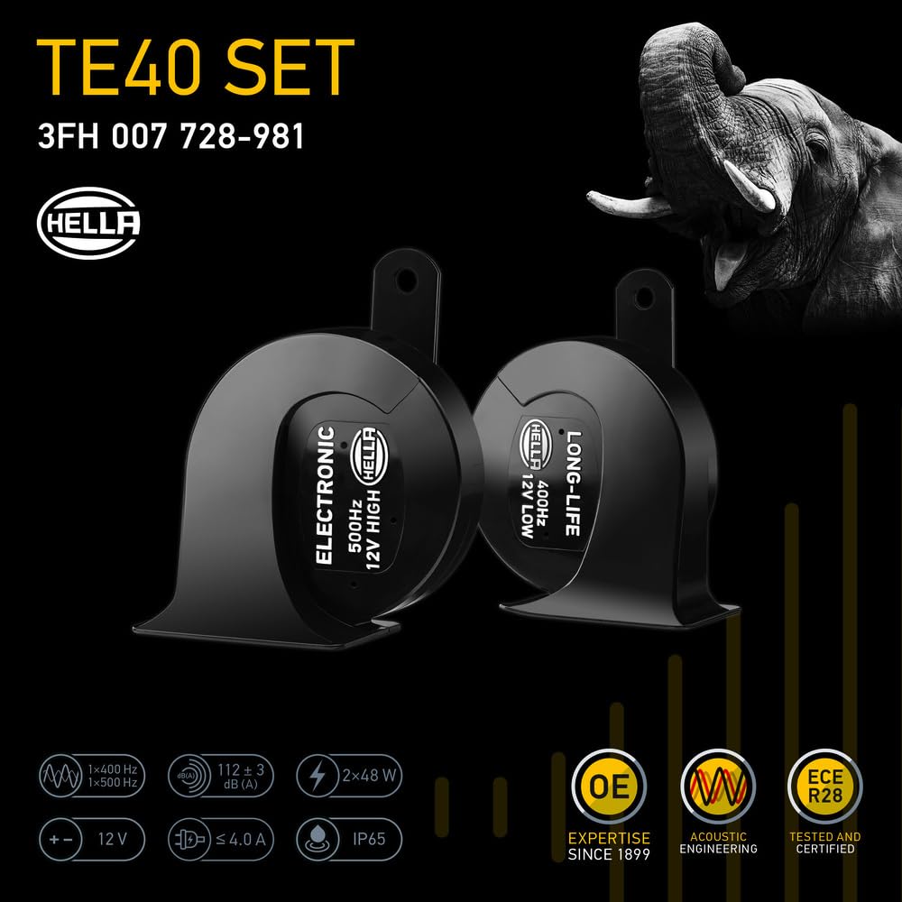 HELLA TE40 ELECTRONIC TRUMPET HORN – Premium Sound