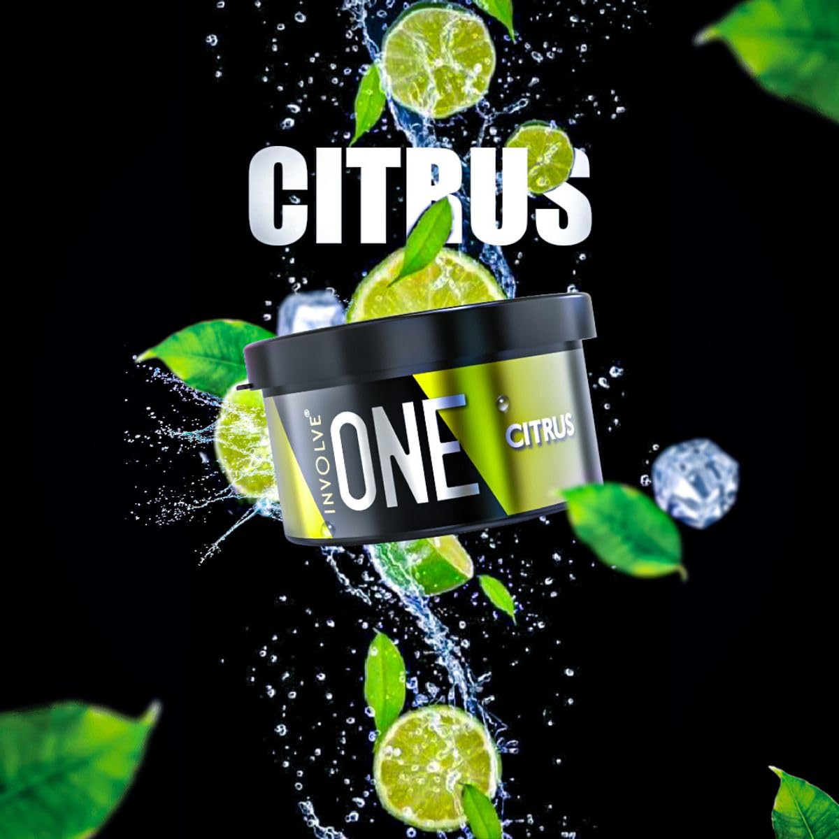 Involve Your Senses One Citrus Car Perfume,Strong Fiber Air Freshener to Freshen'up Your Car | Long lasting fregrance | Car accessories interior | car fresheners