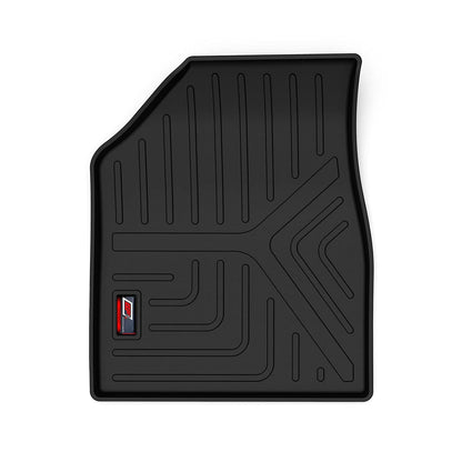GFX Car Floor Mats for Renault Kiger (2021 Onwards Manual) | Waterproof | Anti-Slip | All-Weather | Stylish Protection | Sleek Black