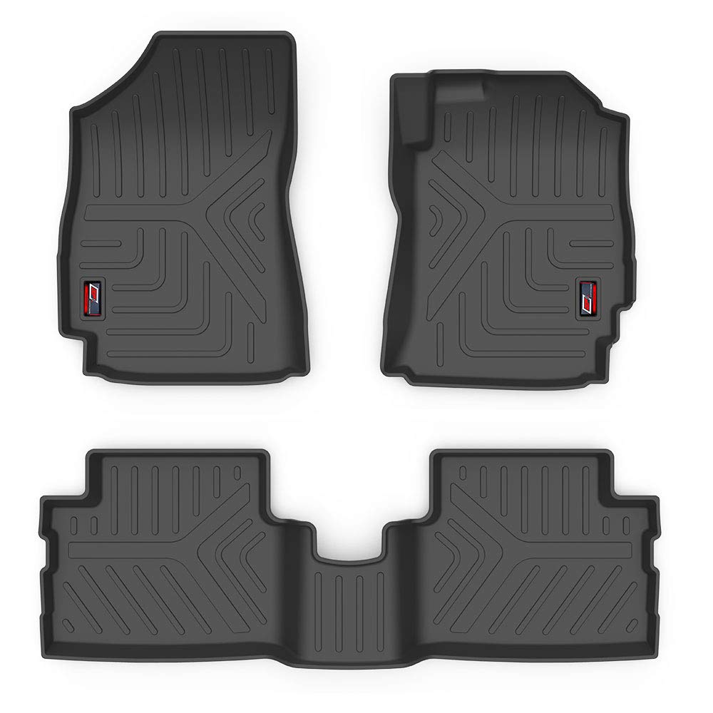 GFX Car Floor Mats for TATA Nexon (2017–2021) | Waterproof | Anti-Slip | All-Weather | Stylish Protection | Sleek Black