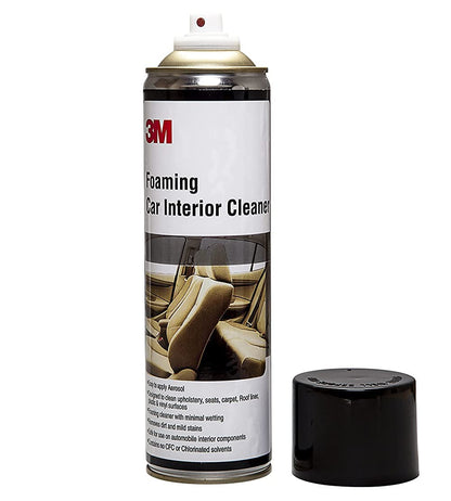 3M Foaming Car Interior Cleaner (580 g) | Upholstery and Leather Cleaner | Removes Tough Stains and Dirt Inside Your Car