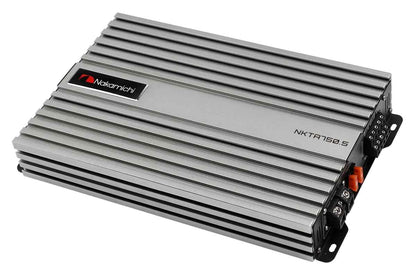 Nakamichi NKTA750.5 – 5-Channel Class A/B Power Amplifier | Black | High-Performance Car Audio Amplifier