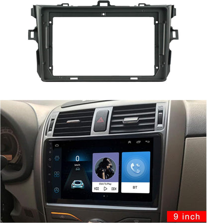 Android Frame 9 inch (Suitable for Base Model Toyota Corolla Altis 2008-2012) Toyota Car Stereo Frame with Wiring