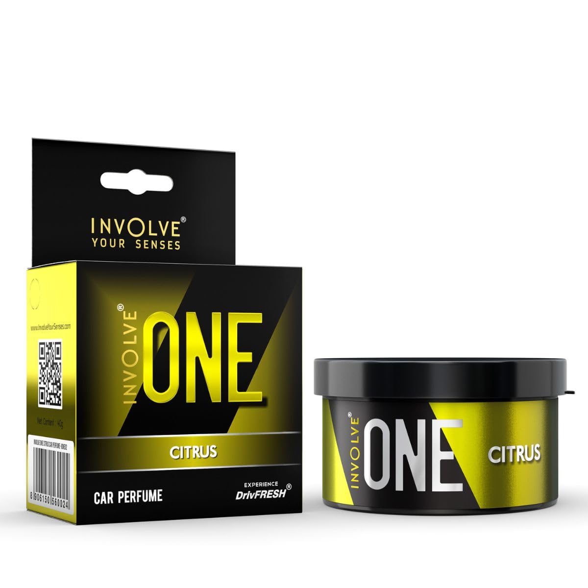 Involve Your Senses One Citrus Car Perfume,Strong Fiber Air Freshener to Freshen'up Your Car | Long lasting fregrance | Car accessories interior | car fresheners