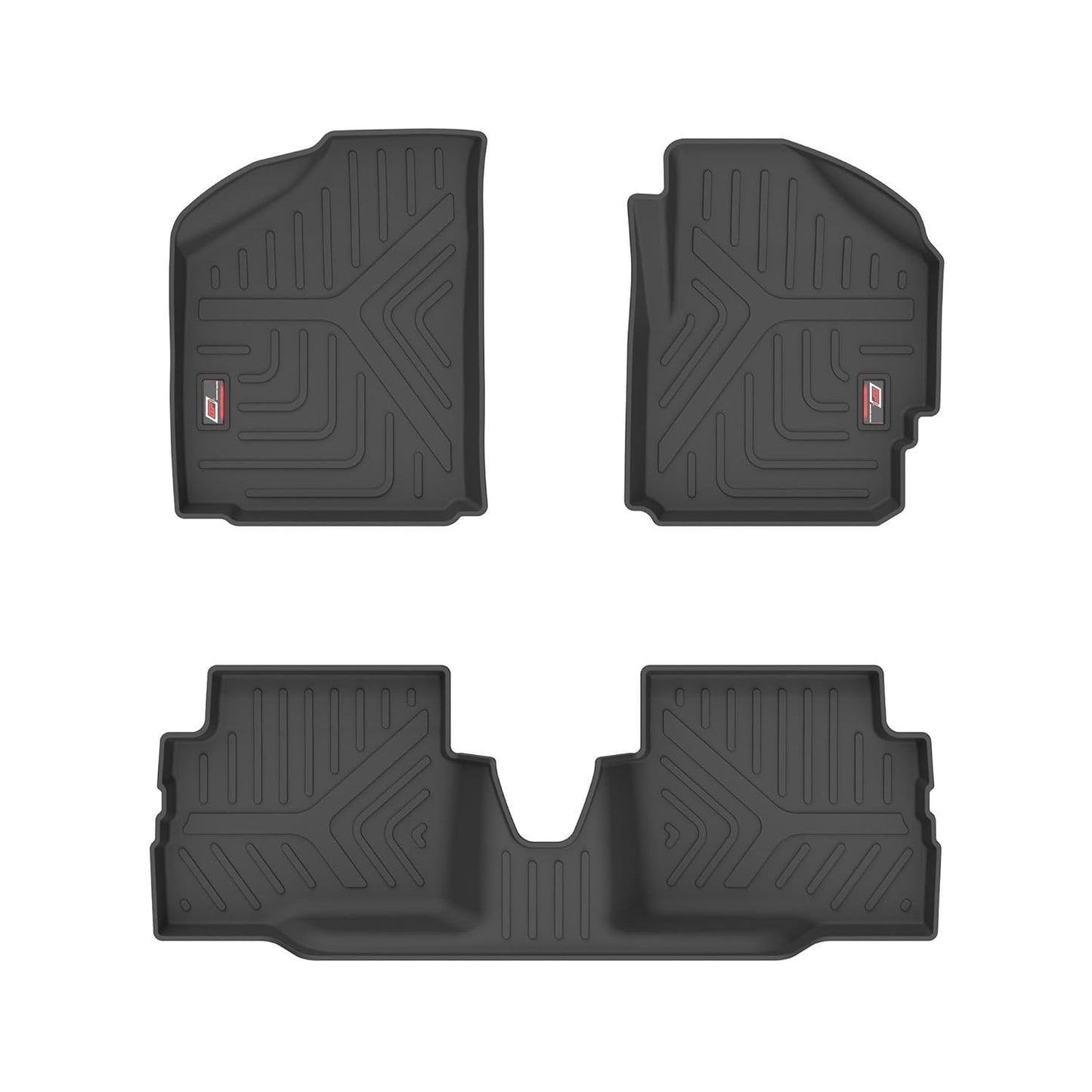 GFX Car Floor Mats for Tata Tiago EV (2022 Onwards) | Waterproof | Anti-Slip | All-Weather | Stylish Protection | Sleek Black