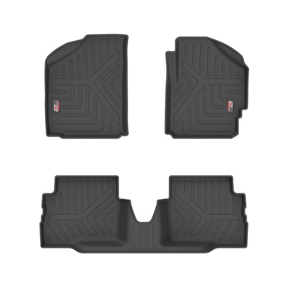 GFX Car Floor Mats for Tata Tiago EV (2022 Onwards) | Waterproof | Anti-Slip | All-Weather | Stylish Protection | Sleek Black