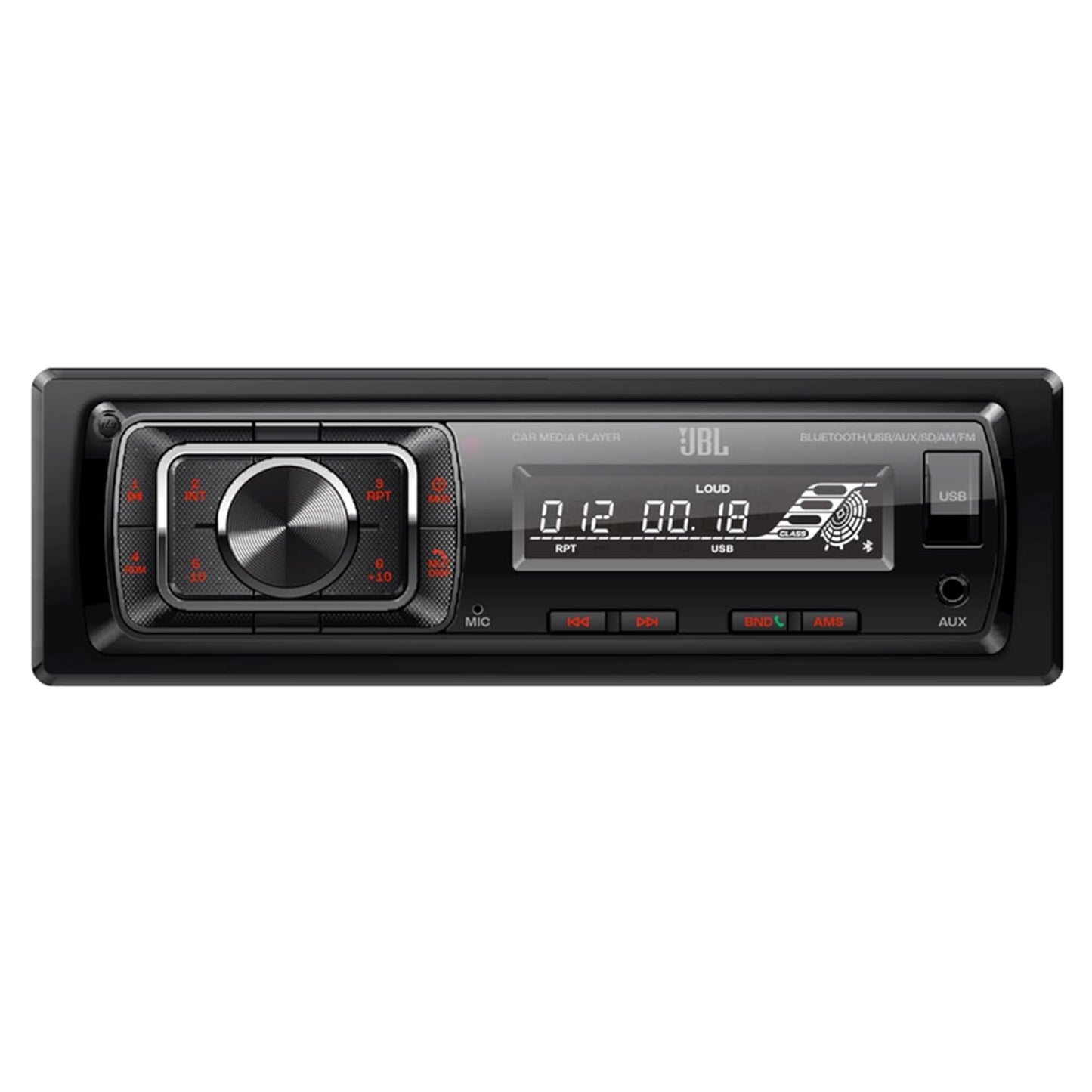JBL Celebrity 150 Single DIN Car Stereo with Bluetooth | USB | AUX | SD Card | AM/FM Radio