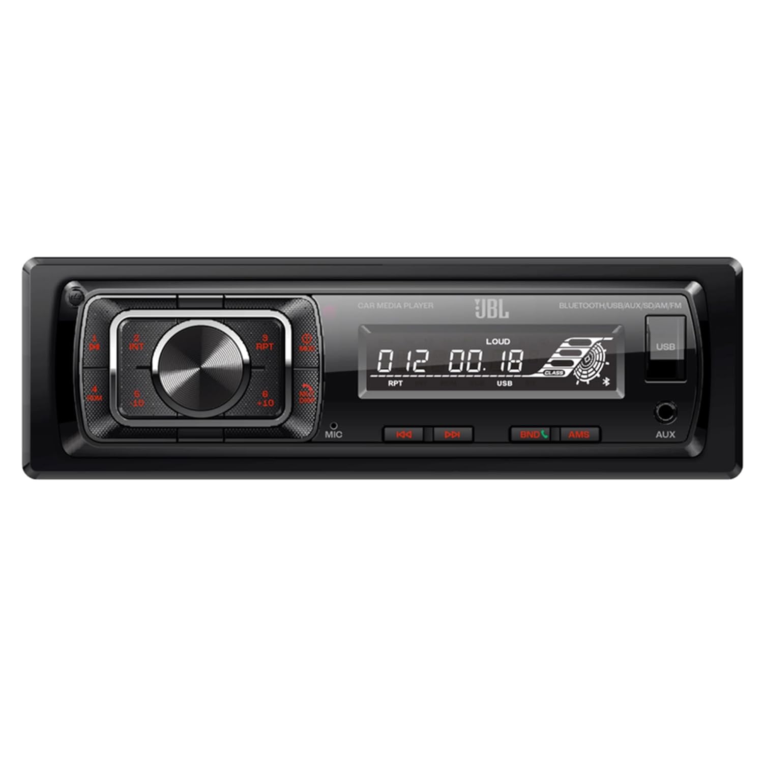 JBL Celebrity 150 Single DIN Car Stereo with Bluetooth | USB | AUX | SD Card | AM/FM Radio