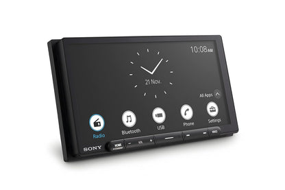 Sony Car Stereo XAV-AX6000 17.6 cm (6.95 inch) Capacitive Touch Screen Digital Media Receiver with HDMI, Wireless Android Auto, Wireless Apple Car Play, PRE Out - 3 x 5V, Output Power - 55W x 4
