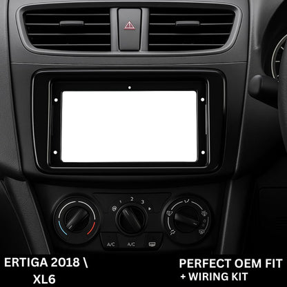 Android Stereo Frame (Suitable For Maruti Ertiga 2019-2025) 9 Inch with Power Cable Connector | Durable & Scratch-Resistant
