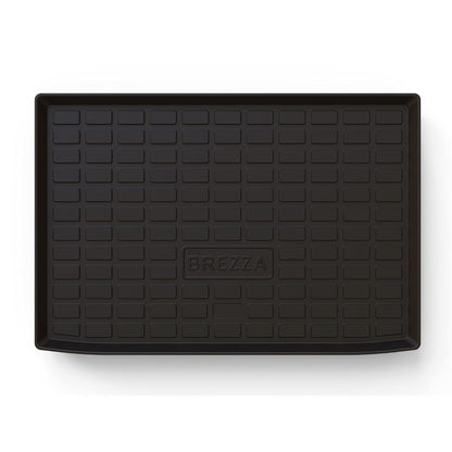 GFX Car Trunk Boot Mat for Brezza (2016-2021) | Premium Dicky Mat – Black