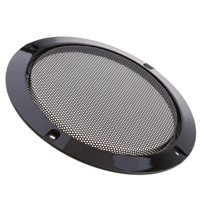 Speaker Grills 6.5 Inch Cover Case with Speaker Mounting Car Audio - Black (1 Pair)