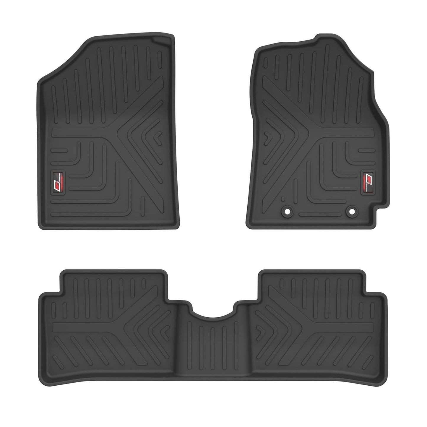 GFX Car Floor Mats for I-10 Grand (2014) / X-Cent (2017) Onwards – Ultimate Durable, Easy-Clean, Stylish Protection in Sleek Black