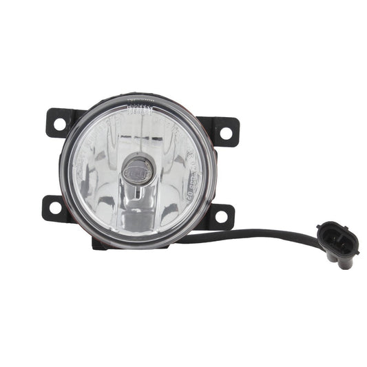 HELLA Knight Rider Universal 90mm Fog Lamp (12V, 55W, Yellow Light) | Universal Fit for Four-Wheelers | Halogen Fog Light