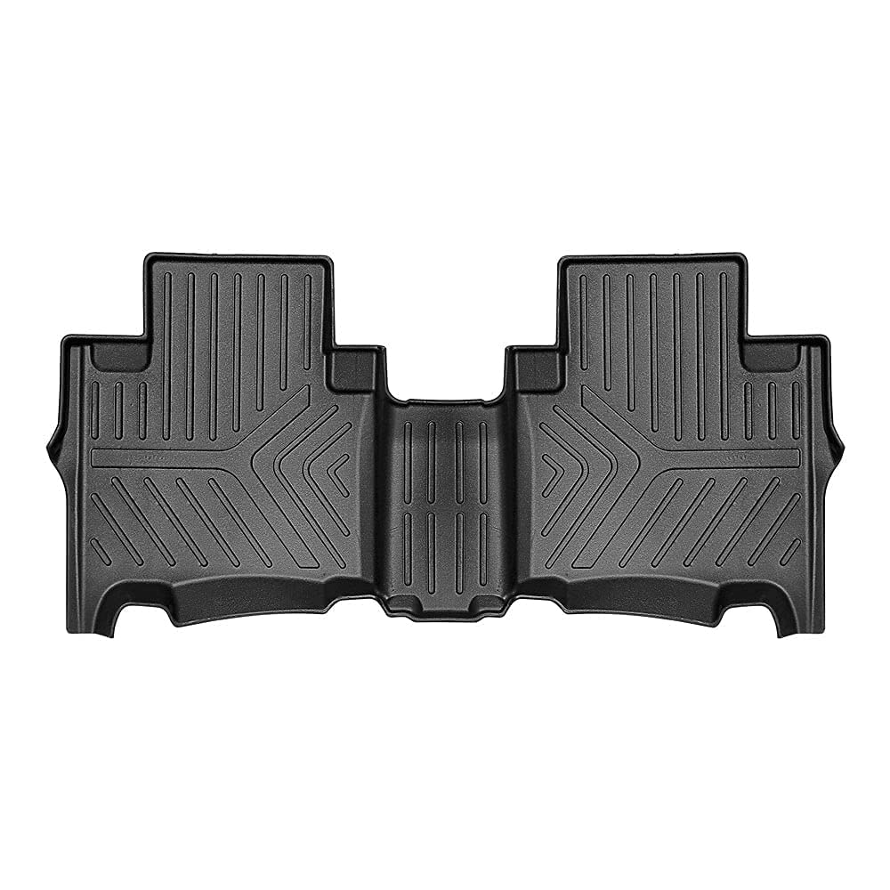 GFX Car Floor Mats for Toyota Innova Crysta (2016 Onwards & 2020 Onwards) | Manual | Waterproof | Anti-Slip | All-Weather | Stylish Protection | Sleek Black