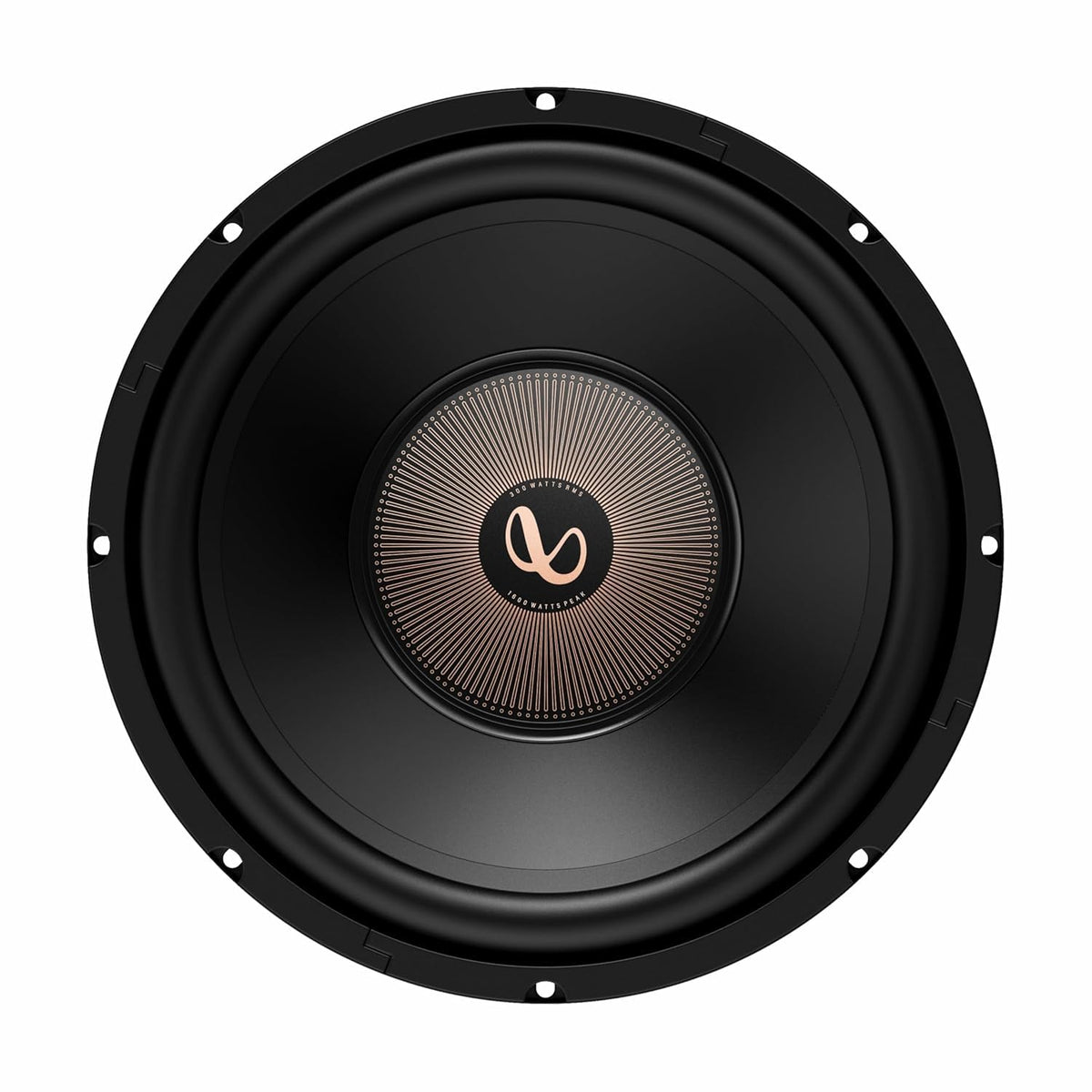 Infinity Alpha 1600 12 Inch Car Subwoofer | 1600W Peak | 300W RMS | Dual Magnet | Black